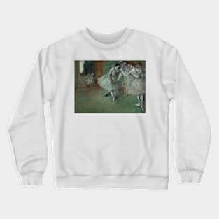 A Group of Dancers by Edgar Degas Crewneck Sweatshirt